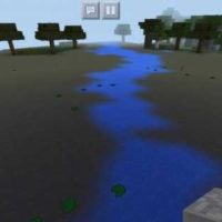 Сид на болото, водоемы и тёмные леса для MCPE 1.2