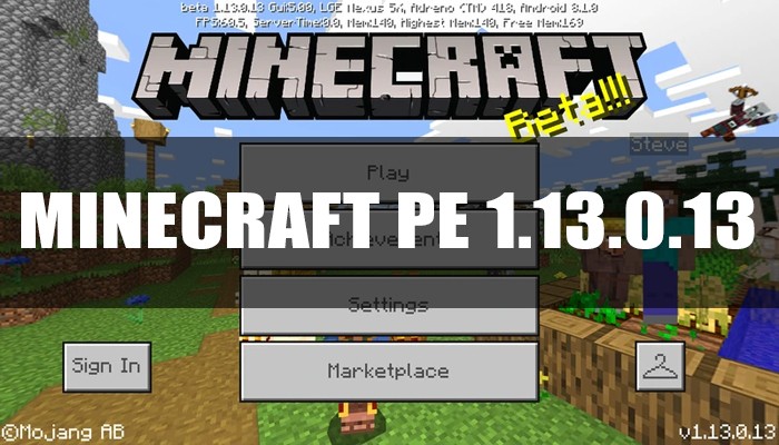 Minecraft PE 1.13.0.13