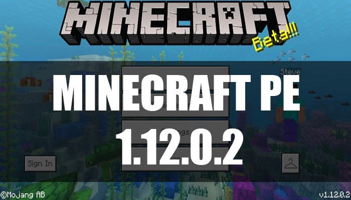 Скачать Minecraft PE 1.12.0.2