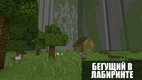 Minecraft карта бегущий в лабиринте