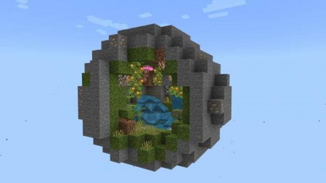 Скачать карту Скайблок для 1.18 на Minecraft PE Бесплатно