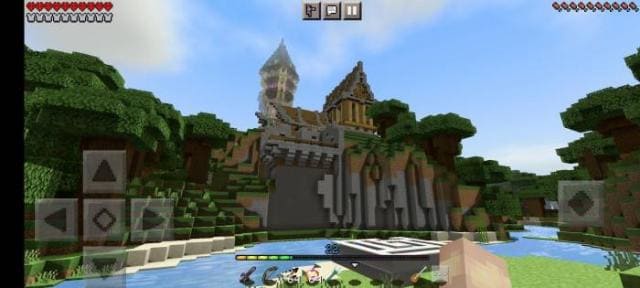 Скачать карту на громадный особняк на Minecraft PE Бесплатно
