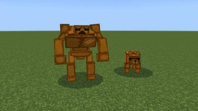 Скачать мод на медных воинов для Minecraft PE Бесплатно