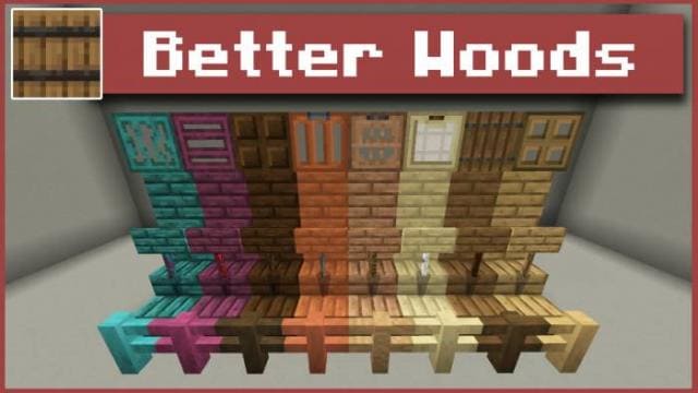 Скачать текстуры на качественное дерево для Minecraft PE Бесплатно