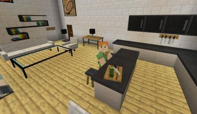 Скачать мод на современную мебель для Minecraft PE Бесплатно