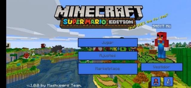 Скачать текстуры на измерение Марио для Minecraft PE Бесплатно