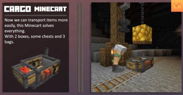 Скачать текстуры на разные вагонетки для Minecraft PE Бесплатно