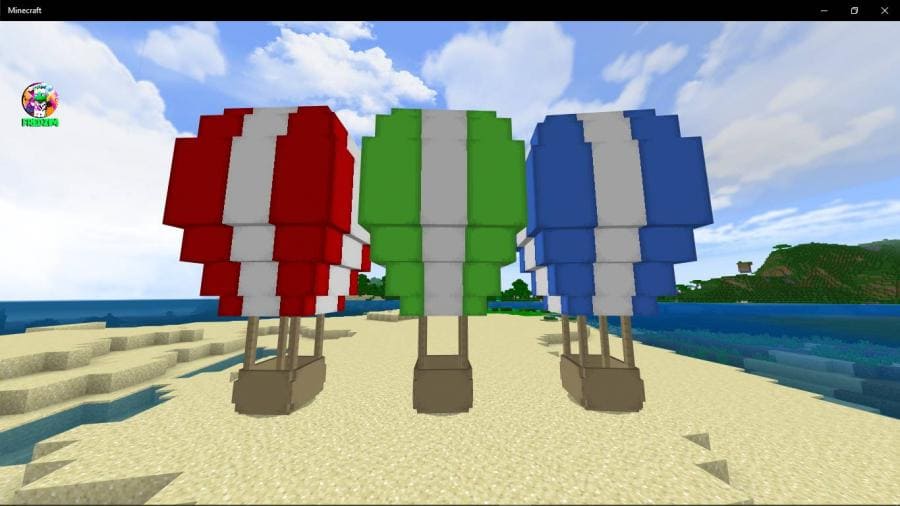Скачать мод на цветные воздушные шары на Minecraft PE Бесплатно