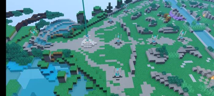 Скачать карту на масштабную арену на Minecraft PE Бесплатно