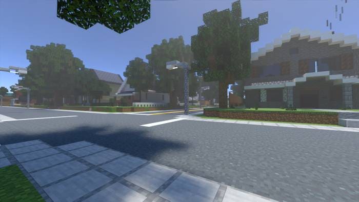 Скачать карту на проработанный город на Minecraft PE Бесплатно