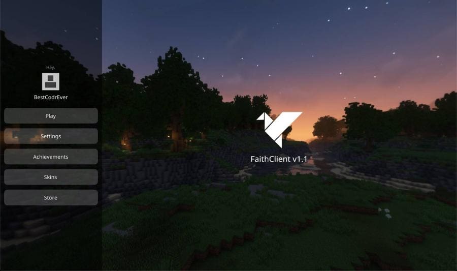 Скачать текстуры на современный интерфейс для Minecraft PE Бесплатно