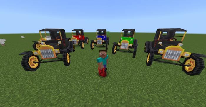 Скачать мод на старинный Форд на Minecraft PE Бесплатно