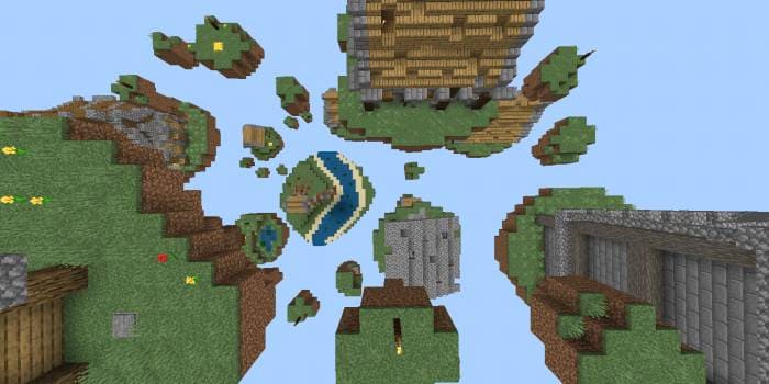 Скачать карту на небесную виллу на Minecraft PE Бесплатно