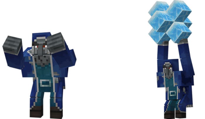 Скачать мод на Ледяного мутанта на Minecraft PE Бесплатно