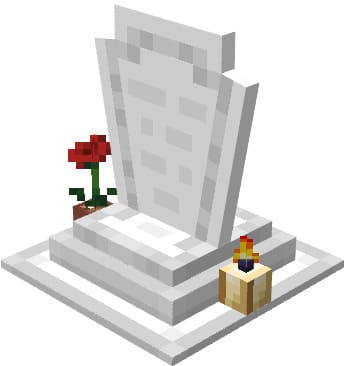 Скачать мод на надгробия на Minecraft PE Бесплатно