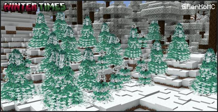 Скачать текстуры на рождественское оформление для Minecraft PE Бесплатно