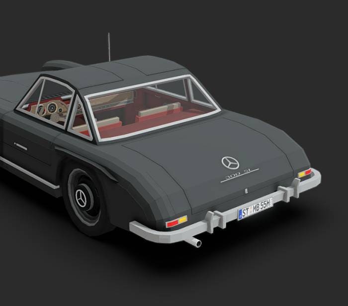 Скачать мод на Mercedes-Benz 300SL на Minecraft PE Бесплатно