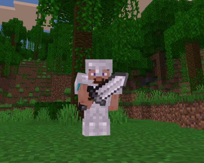 Скачать мод на блокировку мечом на Minecraft PE Бесплатно