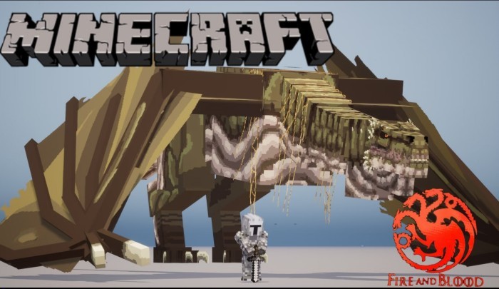 Скачать мод на Дракона Вхагар на Minecraft PE Бесплатно