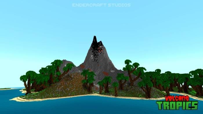 Скачать карту на тропические острова на Minecraft PE Бесплатно