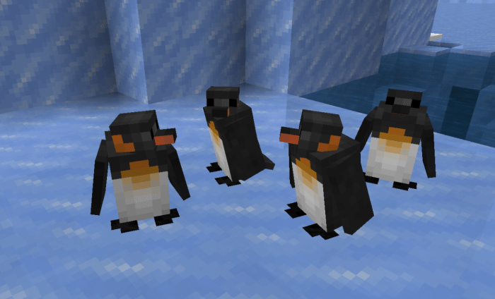 Скачать мод на пингвинов на Minecraft PE Бесплатно