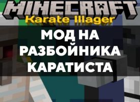 Скачать мод на Разбойника-каратиста на Minecraft PE Бесплатно