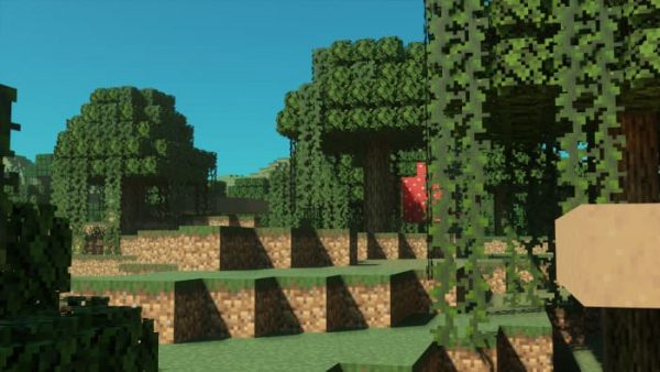 Скачать текстуры на реалистичную листву для Minecraft PE Бесплатно