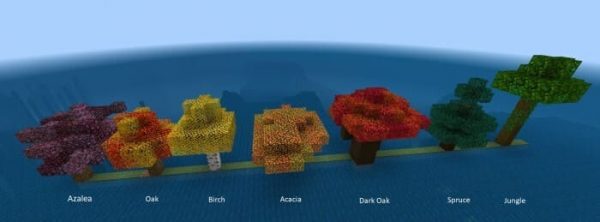 Скачать текстуры на осенние цвета для Minecraft PE Бесплатно