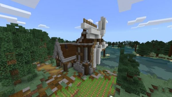 Скачать карту на фэнтези королевство на Minecraft PE Бесплатно