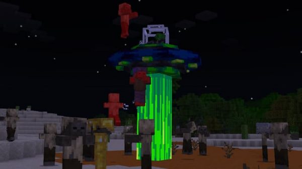 Скачать мод на нашествие пришельцев на Minecraft PE Бесплатно