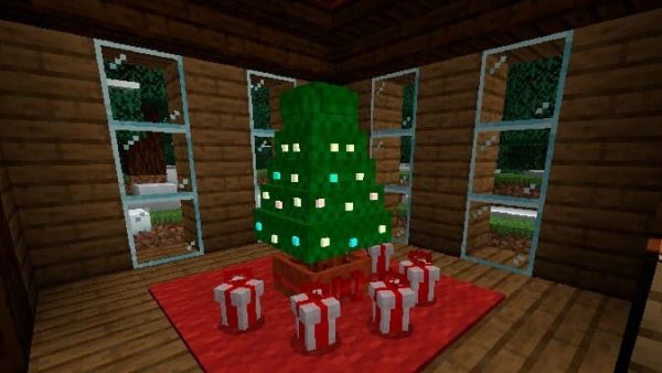 Скачать мод на новогоднюю елку на Minecraft PE Бесплатно