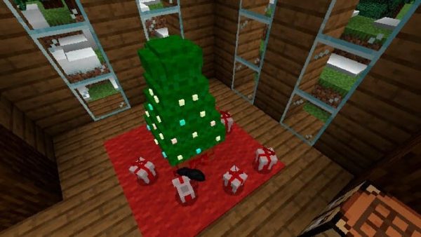 Скачать мод на новогоднюю елку на Minecraft PE Бесплатно