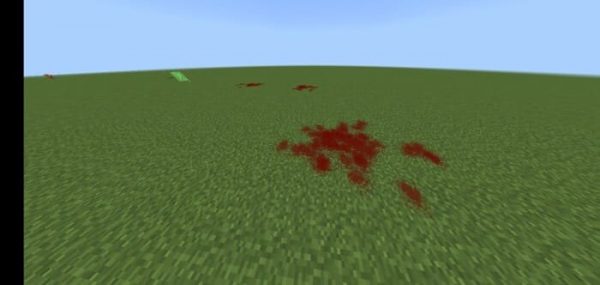 Скачать текстуры на кровавые пятна для Minecraft PE Бесплатно