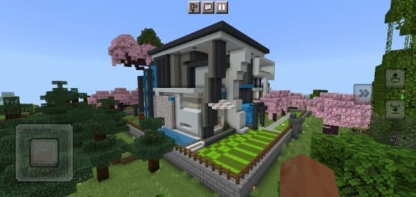 Скачать карту на особняк для жизни на Minecraft PE Бесплатно