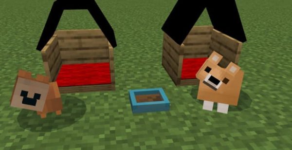 Скачать мод на миленьких собак на Minecraft PE Бесплатно