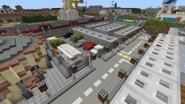Скачать карту на русский город на Minecraft PE Бесплатно