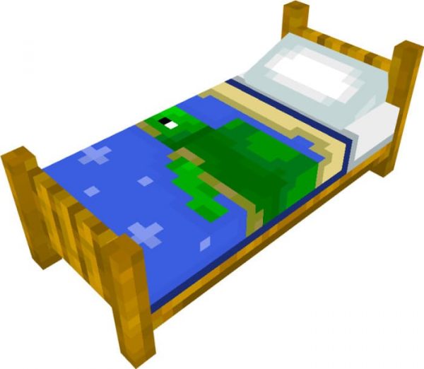 Скачать текстуры на переработанные кровати для Minecraft PE Бесплатно