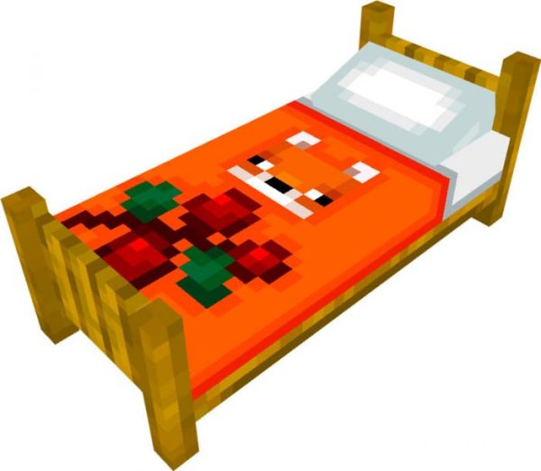 Скачать текстуры на переработанные кровати для Minecraft PE Бесплатно