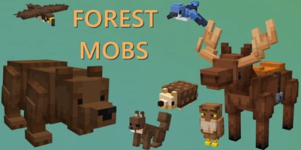 Скачать мод на лесных существ на Minecraft PE Бесплатно