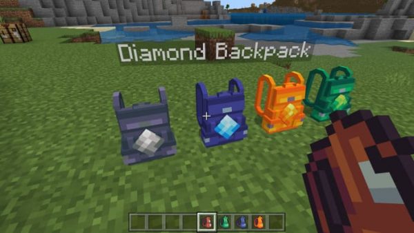 Скачать мод на простые рюкзаки на Minecraft PE Бесплатно