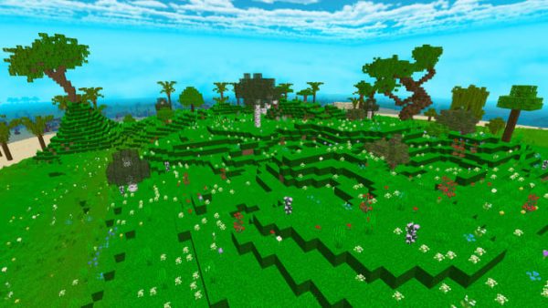 Скачать карту на необитаемый остров на Minecraft PE Бесплатно
