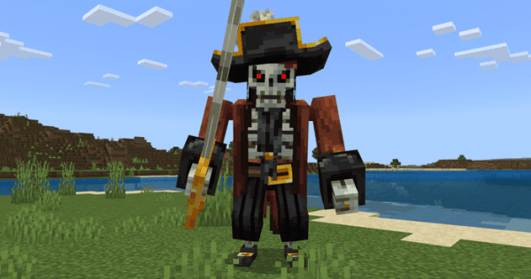 Скачать мод на босса пиратов на Minecraft PE Бесплатно