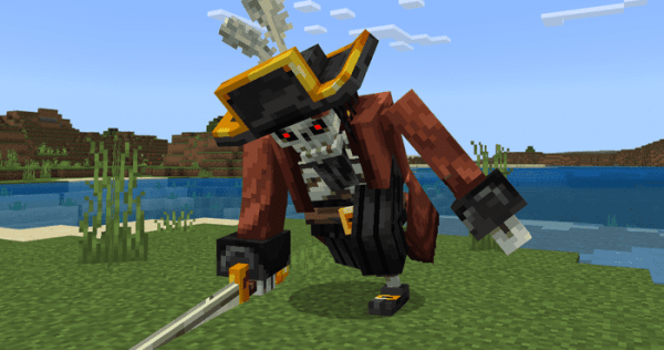 Скачать мод на босса пиратов на Minecraft PE Бесплатно