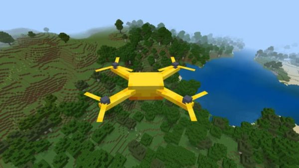 Скачать мод на уникальные дроны на Minecraft PE Бесплатно