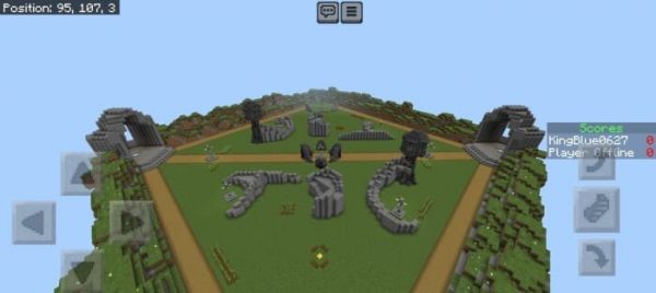 Скачать карту на арену для битв на Minecraft PE Бесплатно