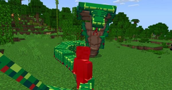 Скачать мод на босса Змея на Minecraft PE Бесплатно