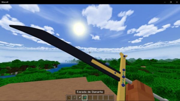 Скачать текстуры на мечи из Ван писа для Minecraft PE Бесплатно