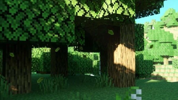 Скачать мод на падающую листву на Minecraft PE Бесплатно