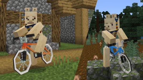 Скачать мод на трюковые байки на Minecraft PE Бесплатно