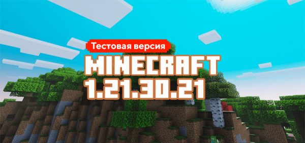 Скачать Майнкрафт 1.21.30.21